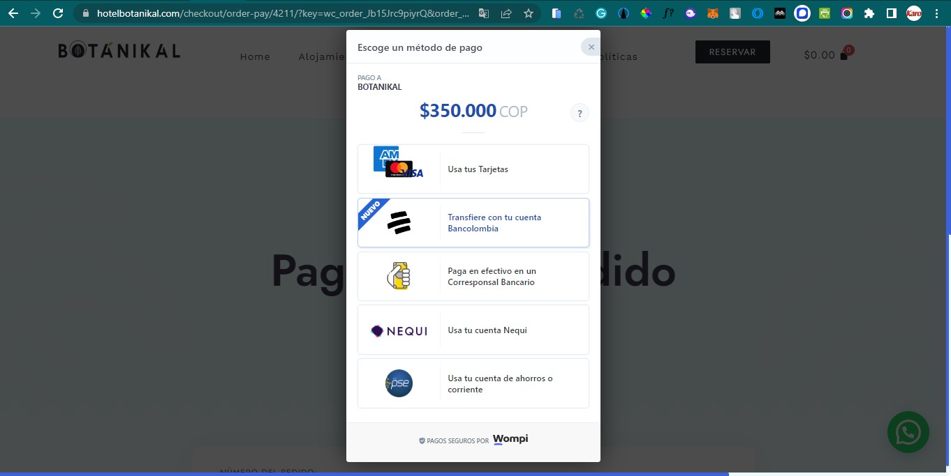 hotel booking website
