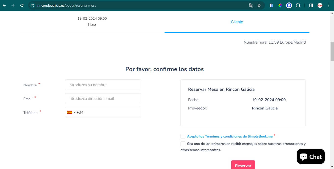 Appointment Booking Website