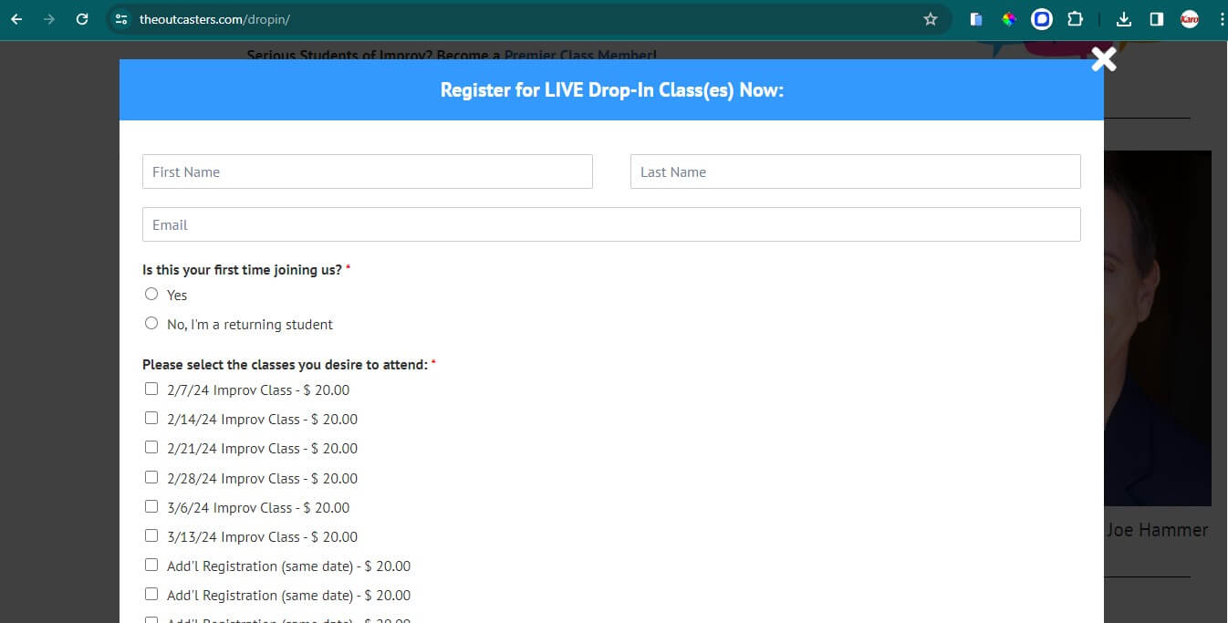 Appointment Booking Website